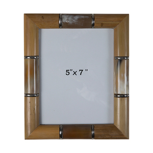 Wood <b>and</b> Resin Photo <b>Frame</b> for <b>Pictures</b> Stylish Home Decorative Item - Product Image 4