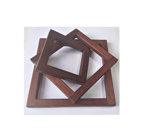 Meilleure vente Dessous de plat en bois artisanat meilleur design Pot Soucoupes Dessous de plat Résistant à la chaleur Dessous de verre en bois d'acacia - Product Image 3