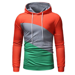 Vente en gros Service OEM Sweats à capuche pour hommes légers 100% coton couleur unie respirant avec col à capuche pour la saison hivernale - Product Image 1