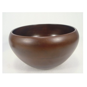 Cuenco de madera marrón para servir, utensilios de cocina para ensaladas, frutas, cuenco para servir - Product Image 1