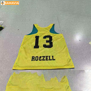 Conjunto de Uniforme de Lacrosse Personalizado SAMAVIA, Camisetas Reversibles Sublimadas, Unisex, Liga Juvenil, Equipo, 100% Poliéster, Ropa Deportiva Transpirable - Product Image 5