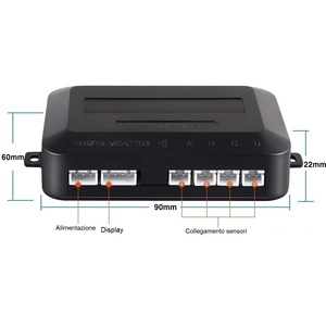 ชุดเซ็นเซอร์จอดรถพร้อมจอแสดงผล 4 เซ็นเซอร์ ระบบช่วยจอดรถถอยหลังแบบสากลสำหรับรถยนต์ - Product Image 2
