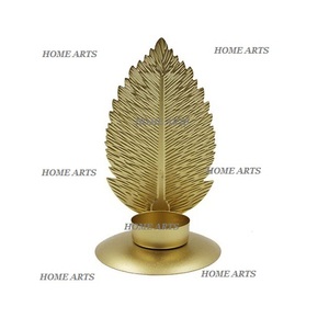 Taille et forme personnalisées Hotelware Photophore Bougeoir Design attrayant Laiton Couleur or Bougeoir votif - Product Image 3