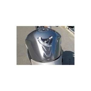Adesivi e Loghi Personalizzati in Fibra di Carbonio 3D Impermeabili per Serbatoio Moto Suzuki GSR - Product Image 1