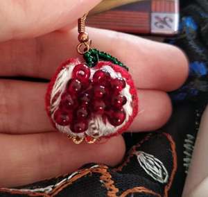 Pendientes de Cuentas en Forma de Corazón Rosa, Pendientes Personalizados con Múltiples Cuentas para Mujer, Joyería Festiva para Fiestas al Mejor Precio - Product Image 4