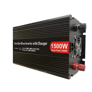 1500W Pure Sine Wave Dc To Ac Intelligent LCD Power Inverter With Battery Charger In Pakistan