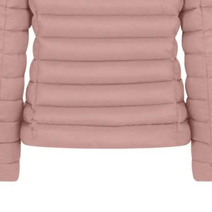 Veste matelassée en tricot personnalisée de haute qualité pour femmes, nouvelle mode d'hiver, style streetwear à capuche, coupe-vent, respirante, imperméable - Product Image 6