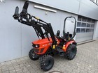 Tractor Compacto Agrícola EK1-261 4WD con Cargador Frontal, Rojo, 25HP, Transmisión por Engranajes, Ideal para Granjas - Product Image 5