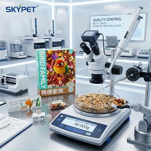 Alimento para Aves al por Mayor, Comida para Loros con 4% de Fruta Liofilizada y 1% de Probióticos para Loros Grises Africanos, Guacamayos y Calopsitas, Mezcla de Semillas para Aves - Product Image 5