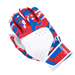 Gants de frappeur de baseball à doigts complets haute performance Gants de sport de plein air en cuir souple avec logo personnalisé pour hommes - Product Image 5