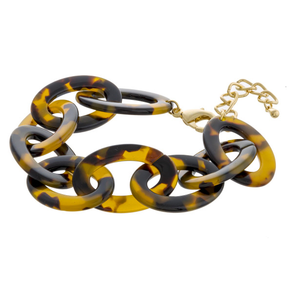 Nouveau design personnalisé de chaîne en résine époxy bracelet de bijouterie bracelet de manchette en résine de charme authentique meilleur produit de conception - Product Image 5