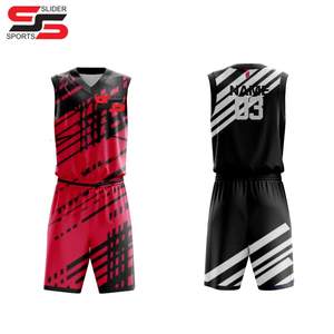 Diseño personalizado impreso camisetas de baloncesto BSCI ropa deportiva de baloncesto sublimación al por mayor ropa de equipo uniforme de baloncesto - Product Image 2