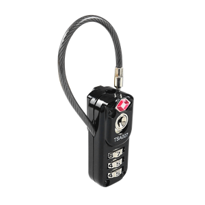 Candado de combinación antirrobo aprobado por TSA con forma de desbloqueo de contraseña para viajeros - Product Image 2