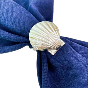 Servilletero de diseño con cable dorado con accesorios decorativos de estilo único hechos a mano Servilletero de oro real - Product Image 3