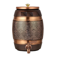 Nouveau meilleur réservoir Matka d'eau froide en cuivre de conception pour les ustensiles de cuisine ménagers