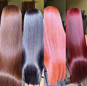 NUEVAS FUENTES DE ALTO ESTILO DE ALTA CALIDAD DE ALTA COMODIDAD DE ONDA RECTA SEDA TEMPLO INDIO REMY EXTENSIONES DE CABELLO HUMANO MÁQUINA PELO - Product Image 1