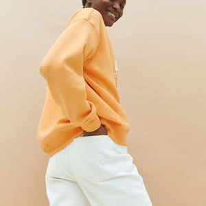 Nuevo Diseño, Impresión Personalizada, Sudaderas Unisex Extra Grandes de Felpa de Algodón con Cuello Redondo para Mujer - Product Image 4