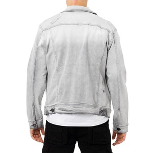 Vente en gros 2025 nouvelle veste en jean pour hommes à la mode d'hiver vêtements d'extérieur élégants et chauds manteau en jean Streetwear à la mode pour le temps froid - Product Image 2