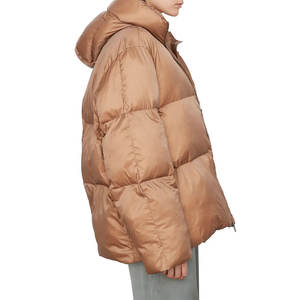 2025 Wholesale Factory Made Breathable Solid Color Women's Winter Puffer Jacket Casual Padded Bubble Jackets For Women - Product Image 3