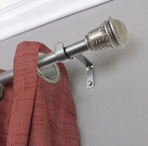 Hot Seller Steel <b>Curtain</b> Rod with Bracket <b>for</b> Home Decor Window Accessories Room Bathroom Living Room <b>Kitchen</b> Hotel <b>Curtain</b> Rod - Product Image 5