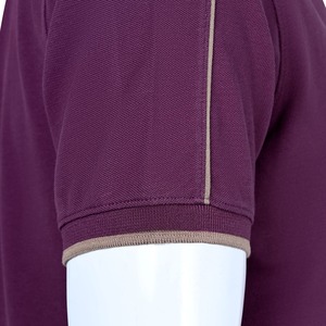 Camisa lavada de poliéster lisa en blanco con logotipo personalizado, polos de algodón para hombre, polos personalizados para hombre, polos de manga corta - Product Image 5