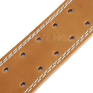 Ceinture de musculation en cuir robuste et confortable pour les séances d'entraînement en salle de sport - Product Image 3