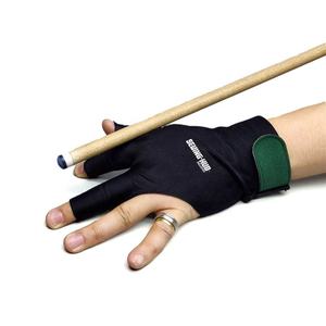 Gants de queue de billard souples et lisses de taille réglable Gants de queue de billard universels à 3 doigts Gants de sport pour femmes hommes - Product Image 2