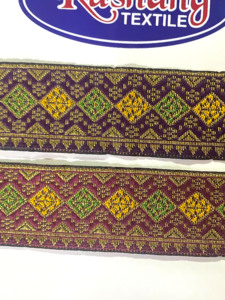 สายรัดลายพันธุ์ผ้าแจ็คการ์ดโพลีเอสเตอร์20มม. 50มม. กำหนดเองสำหรับตกแต่งกระเป๋าเสื้อผ้า - Product Image 4