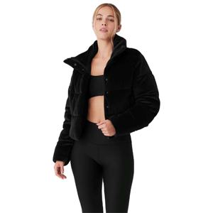 Vestes en peluche pour femmes noires B2B vente en gros Look élégant vestes en peluche pour femmes de haute qualité Streetwear à la mode vestes OEM - Product Image 1