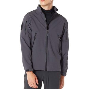 Trending Premium Quality Custom Logo Breathable Stand Collar <b>Men's</b> <b>Jackets</b> Windbreaker Lightweight Waterproof Canvas Wholesale - Product Image 4