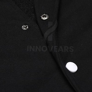 Blouson universitaire d'hiver pour homme, tendance, avec logo personnalisé et tissu polaire, faible MOQ - Product Image 5