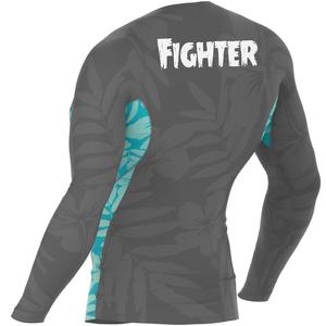 เสื้อแรชการ์ดแขนสั้นแบบซับลิเมชัน BJJ พร้อมโลโก้ OEM - Product Image 5