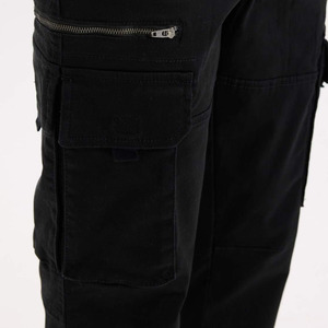 Pantalon Cargo avec Poches Multiples Tissu Durable 100% Coton Confortable Respirant Coupe OEM Usine de Vêtements Personnalisés Multi-Poches - Product Image 4