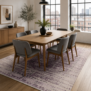 Tapis lavable en chenille RW7085 Archive Heather Vintage de Rug Weavers, disponible en 10 tailles, pour dropshipping et vente en gros - Product Image 5