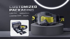 आउटडोर थोक विंडप्रूफ एंटी प्रभाव युवा एमएक्स मोटरसाइकिल मोटोक्रॉस गोगल्स ऑफरोड चश्मा खेल की आंखों को बंद कर दिया गया - Product Image 4