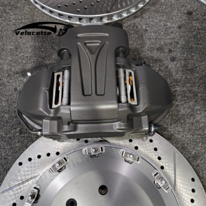 Kit de freno grande de pinza de rendimiento delantero <span class=keywords><strong>V6</strong></span> trasero 4 bombas con Rotor flotante de 355mm para Honda Civic RC Audi <span class=keywords><strong>A6</strong></span> C7 Lexus nx350 - Product Image 6