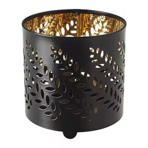 Porte-bougie de Noël en métal moderne, décoration élégante pour la maison, porte-bougie pilier - Product Image 5