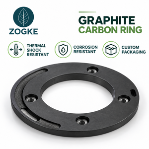Black Graphite Ring for Molins <b>Cigarette</b> <b>Machines</b> Round Carbon Spare Part for Tobacco Manufacturing and Replacement - Product Image 6