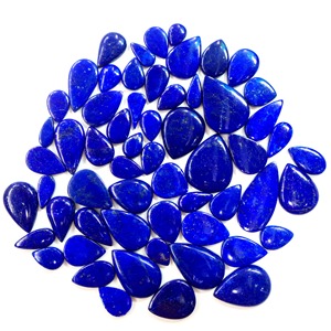 Haute qualité forme lâche Lapis Lazuli poire Cabochon bleu pierre précieuse naturelle pour la fabrication de bijoux - Product Image 1