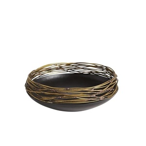 Plat et bol de service Vaisselle Bols de service Design Finition faite à la main Alimentaire Design rugueux Décoration intérieure Matériau solide - Product Image 5