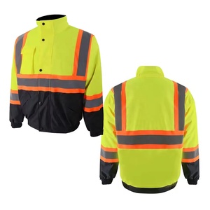 Chaqueta de Poliéster Impermeable de Grado Profesional Clase 2, de Alta Resistencia, con Bolsillos Funcionales Personalizados, Uniforme de Seguridad, Precio al por Mayor - Product Image 3