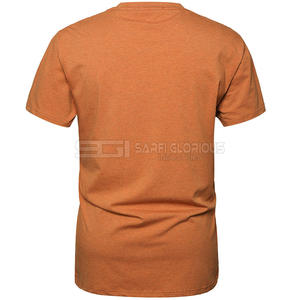 T-shirt unisexe à manches courtes 100% coton transfert de chaleur Dtg logo brodé sérigraphie T-shirts pour hommes T-shirts personnalisés - Product Image 2