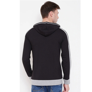 2025 personnalisé bonne qualité prix plaine sweats à capuche bas prix Fitness sweats à capuche couleur unie vente chaude plaine sweats à capuche pour hommes - Product Image 3