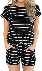 Conjuntos de pantalones cortos de verano con logotipo de diseñador personalizado unisex, ropa informal de manga corta, marca sólida, venta al por mayor, camisa de hombre de talla grande para gemelos - Product Image 2