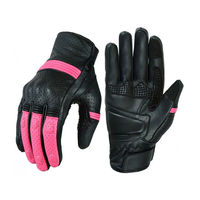 Gants de moto chauds en cuir imperméables avec écran tactile pour la conduite hivernale, les courses de motards, les sports de plein air, personnalisables Labino