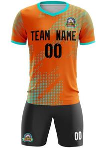 Uniforme Deportivo para Equipo de Fútbol Masculino, Camiseta con Cuello en V, Transpirable, de Secado Rápido y Tela Ligera para Entrenamiento y Partidos - Product Image 6