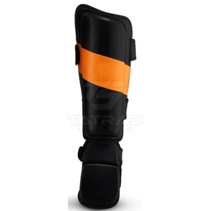 Protector de Espinilla Ligero de Piel Sintética, Nuevo y Moderno, Protección Profesional Personalizable, Diseño Único para MMA al Aire Libre - Product Image 5