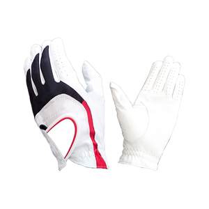 ถุงมือกอล์ฟสำหรับผู้ชายปรับแต่งได้พร้อมแพ็กเกจสีบรรจุโดยใช้วัสดุหนังแกะ - Product Image 1