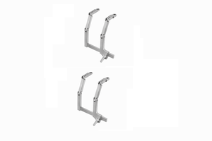 เครื่องถ่างเนื้อผ่าตัดแบบสองบานพับคุณภาพสูง ขนาด 102 มม. ความยาว 209 มม. อุปกรณ์ผ่าตัดที่จำเป็น - Product Image 5