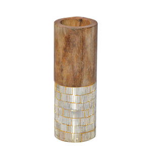 Candelabro Decorativo de Madera con Forma Elegante para Decoración del Hogar y Oficina - Product Image 2